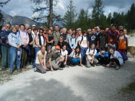 Pellegrinaggio "Nel Santuario delle Dolomiti" - 2009 - da Misurina ad Auronzo